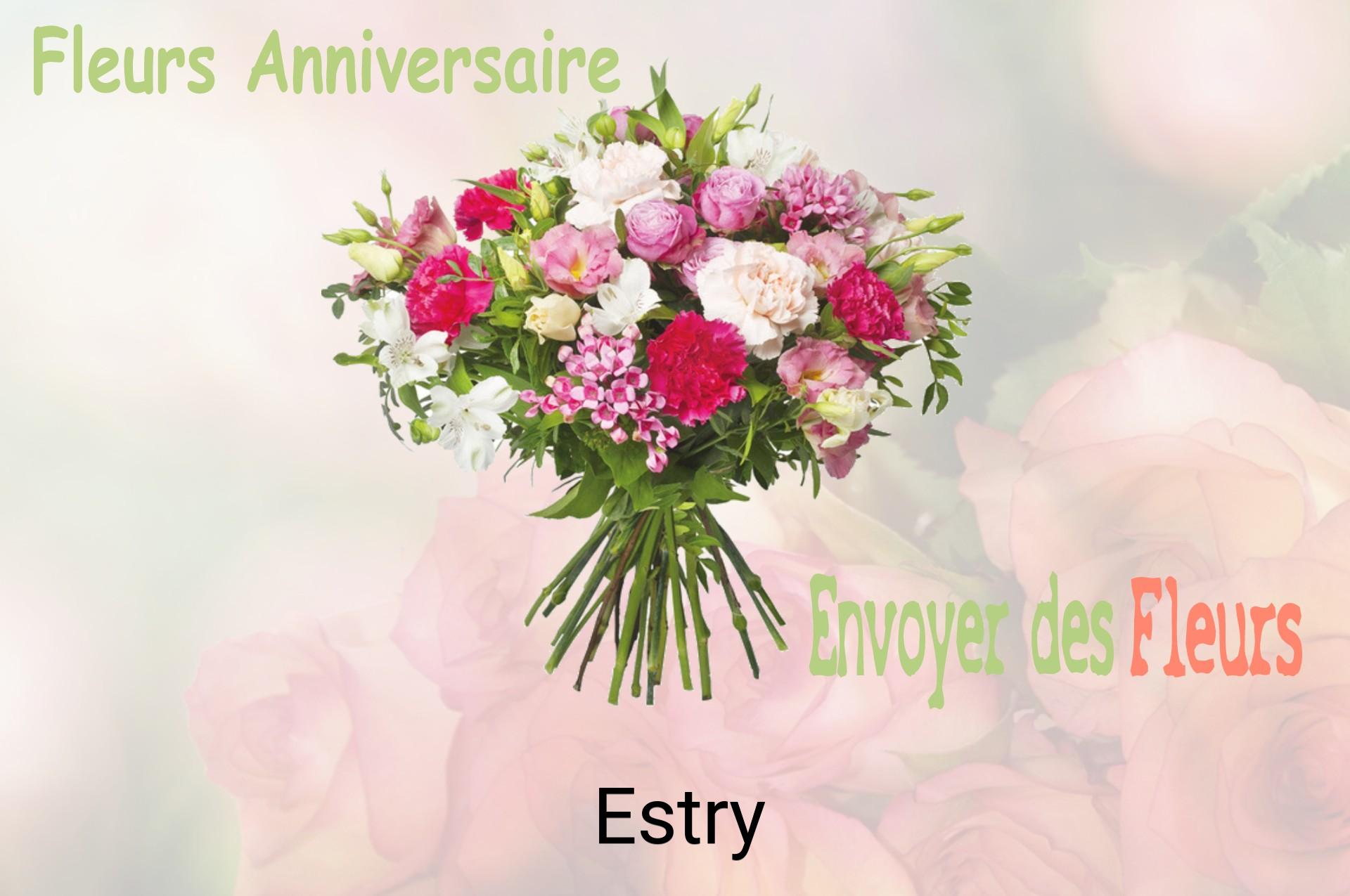 Bouquet de fleurs d’anniversaire livré à Estry